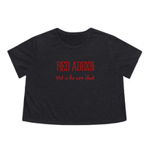 이미지를 갤러리 뷰어에 로드 , Women&#39;s Flowy Cropped Tee

