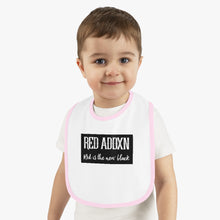 Charger l&#39;image dans la galerie, Baby Contrast Trim Jersey Bib
