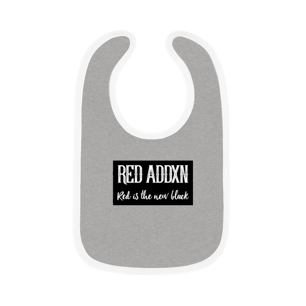 Baby Contrast Trim Jersey Bib