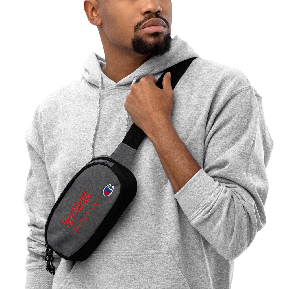 Red champion fanny pack hotsell