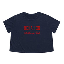 이미지를 갤러리 뷰어에 로드 , Women&#39;s Flowy Cropped Tee
