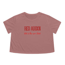이미지를 갤러리 뷰어에 로드 , Women&#39;s Flowy Cropped Tee

